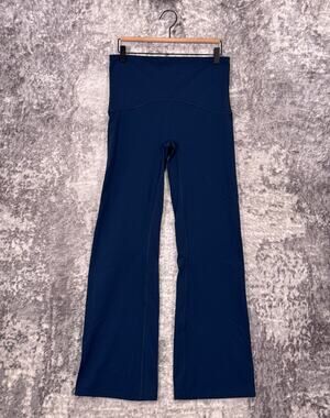 SPANX Booty Boost Yoga Flare Pants XL Womens Navy Blue